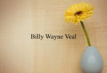 Obituary: Billy Wayne Veal