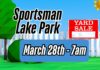Sportsman Lake Park Spring Yard Sale returns March 28