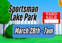 Sportsman Lake Park Spring Yard Sale returns March 28
