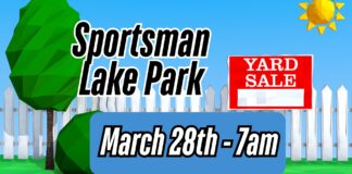 Sportsman Lake Park Spring Yard Sale returns March 28Â
