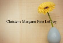 Obituary: Christene Margaret Fine LeCroy