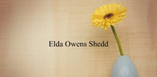Obituary: Elda Owens Shedd
