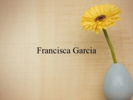 Obituary: Francisca Garcia