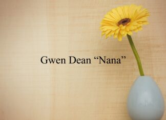 Obituary: Gwen Dean “Nana”