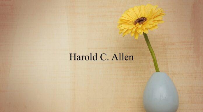 Obituary: Harold C. Allen