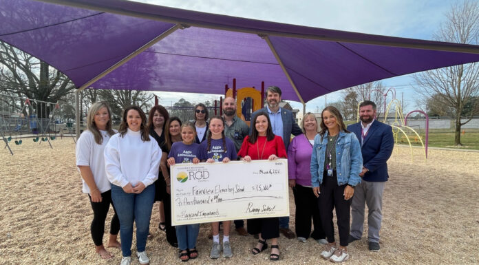 Fairview Elementary receives $15K grant for playground