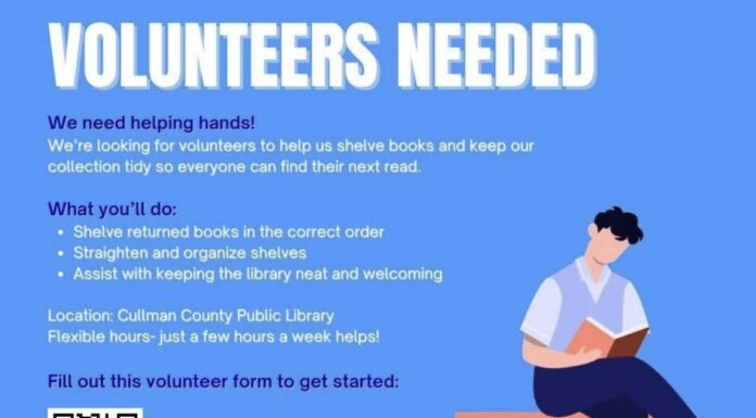 Library seeking volunteers