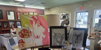 Supporting local artists