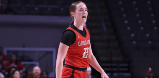 PREP BASKETBALL: Gossett’s defense, Konrad’s 20 points lead no. 4 Good Hope back to the State Championship with 61-45 win over no. 9 Montgomery Catholic