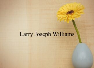 Obituary: Larry Joseph Williams