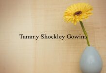 Obituary: Tammy Shockley Gowins