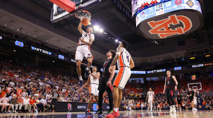 Auburn beats Seattle U 91-85, advances to NIT quarterfinals