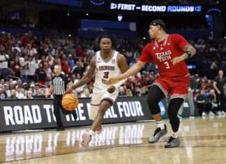 Alabama rolls past Texas Tech in NCAA Tournament second round, 90-65