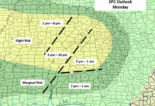 Severe Threat Increasing Across Much of the State Through this Evening
