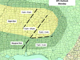 Severe Threat Increasing Across Much of the State Through this Evening