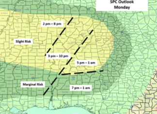 Severe Threat Increasing Across Much of the State Through this Evening