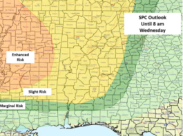 Severe Weather Threat Into Wednesday