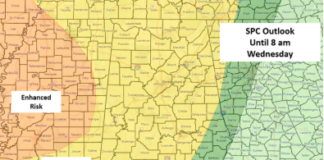 Severe Weather Threat Into Wednesday