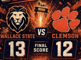 Wallace State flag football wins Tiger Town Showdown Championship at Clemson
