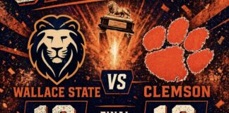 Wallace State flag football wins Tiger Town Showdown Championship at Clemson