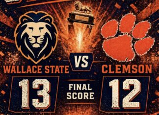Wallace State flag football wins Tiger Town Showdown Championship at Clemson