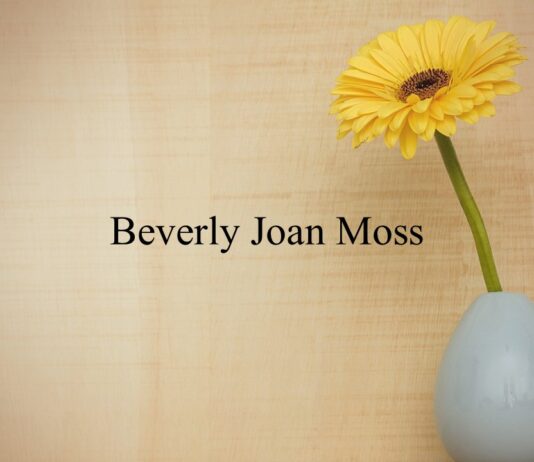 Obituary: Beverly Joan Moss