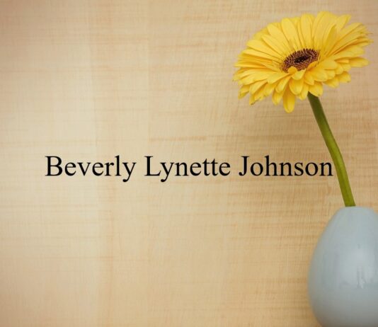 Obituary: Beverly Lynette Johnson