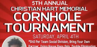 Christian Hart Memorial Cornhole Tournament returns for 5th year – April 4