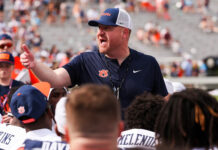 Auburn concludes spring practice with first A-Day scrimmage of Golesh era