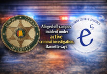 Alleged off-campus incident under active criminal investigation, Barnette says