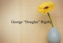 Obituary: George “Douglas” Rigsby