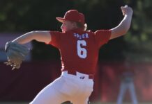 PREP BASEBALL: Speer’s two-way game gives Vinemont an 8-2 area win over Holly Pond