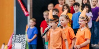 First graders shine in ‘The Day the Crayons Quit’ musical at CCPSÂ