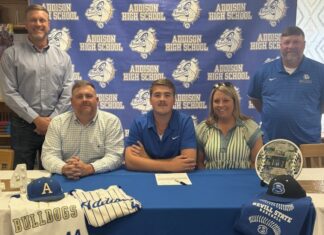 PREP BASEBALL: Addison’s Kiah Lake signs scholarship to play at Bevill State