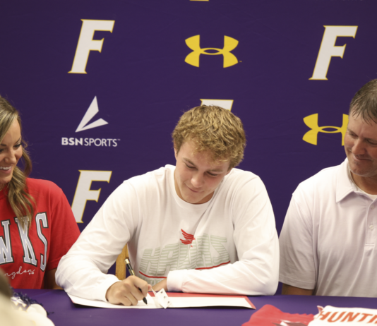 PREP FOOTBALL: Fairview’s Zayden Cruce signs scholarship offer to attend Huntingdon College