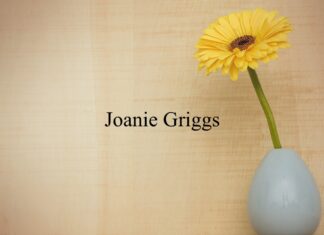 Obituary: Joanie Griggs