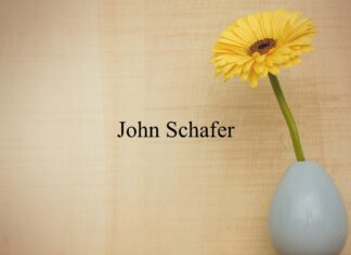 Obituary: John Schafer
