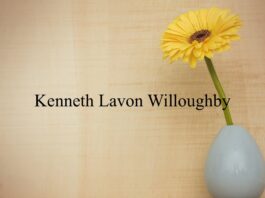 Obituary: Kenneth Lavon Willoughby