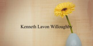 Obituary: Kenneth Lavon Willoughby