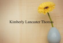 Obituary: Kimberly Lancaster Thomas