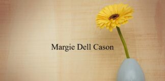 Obituary: Margie Dell Cason