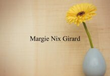 Obituary: Margie Nix Girard