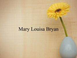 Obituary: Mary Louisa Bryan