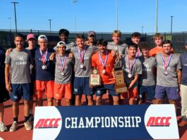 Wallace State Men Win ACCC Tennis Championship; Gautier Named Player of the Year