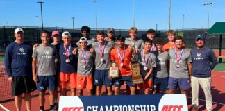 Wallace State Men Win ACCC Tennis Championship; Gautier Named Player of the Year