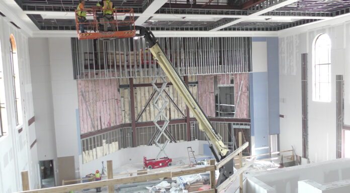 ‘I hope they feel the love of God’ New Cullman First Baptist Church sanctuary moving toward completion