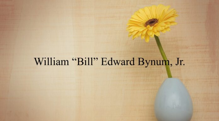 Obituary: William “Bill” Edward Bynum, Jr.