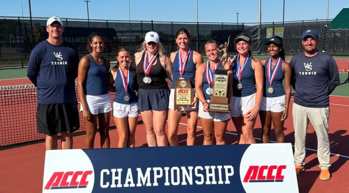 Wallace State Women Capture ACCC Tennis Championship; Standifer Earns Player of the Year Honors