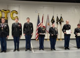 Dripping Springs Chapter of DAR awards JROTC medals at CATA
