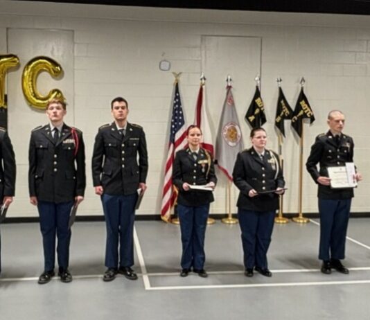 Dripping Springs Chapter of DAR awards JROTC medals at CATA